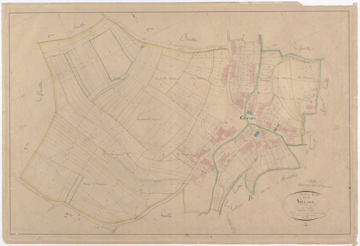 GESNES - Section A - du Village - feuille 10