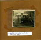 Photographies familiales, album de cartes postales de Villotte-devant-Louppy et une photographie montrant une cuisine roulante en 1916.