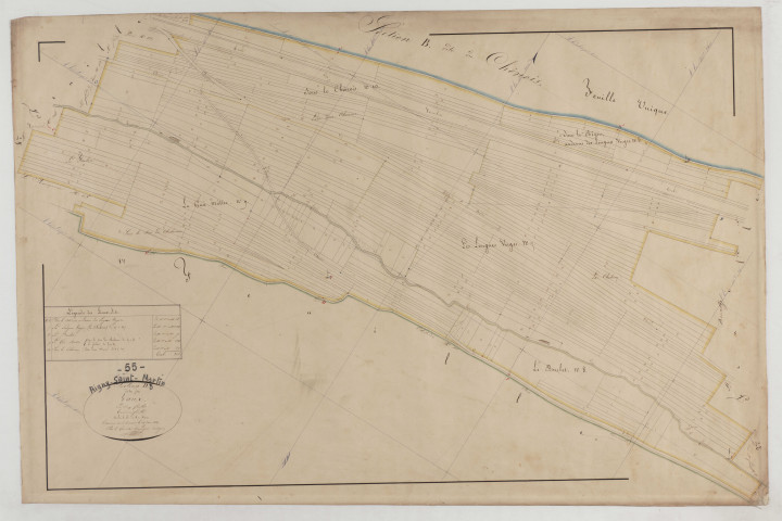 RIGNY-SAINT-MARTIN - Section D du Vaux feuille 03