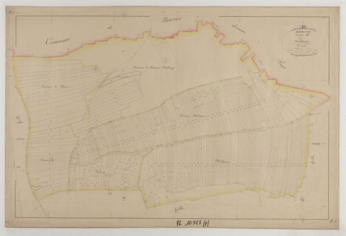 BEHONNE - Section B de Maltasse feuille 03