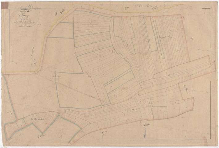 ROMAGNE-SOUS-MONTFAUCON - Section D - de Valoup - feuille 02