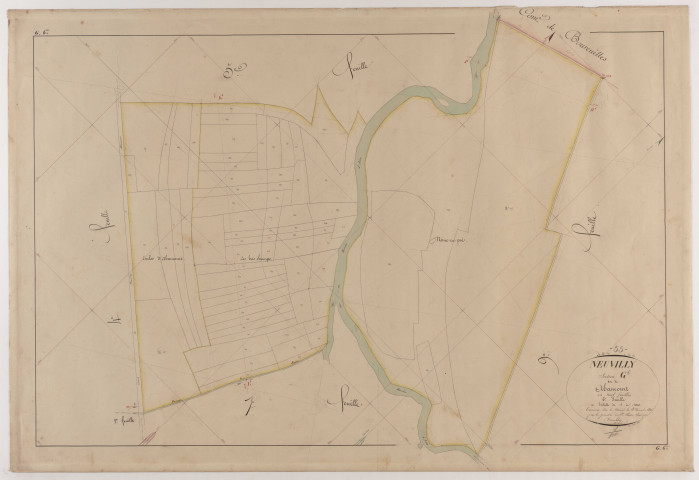 NEUVILLY - Section G - d'Abancourt - feuille 06