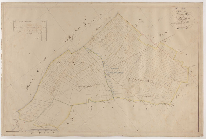 BREHEVILLE - Section A - de la Grande Prairie - feuille 02