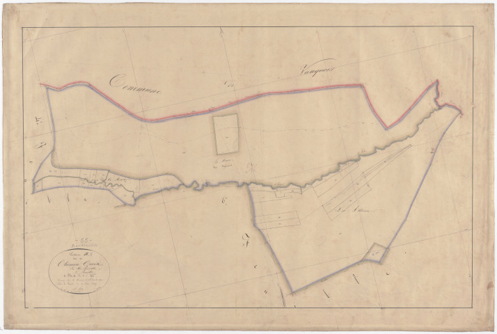 BOUREUILLES - Section B - du Chemin Croisé - feuille 05
