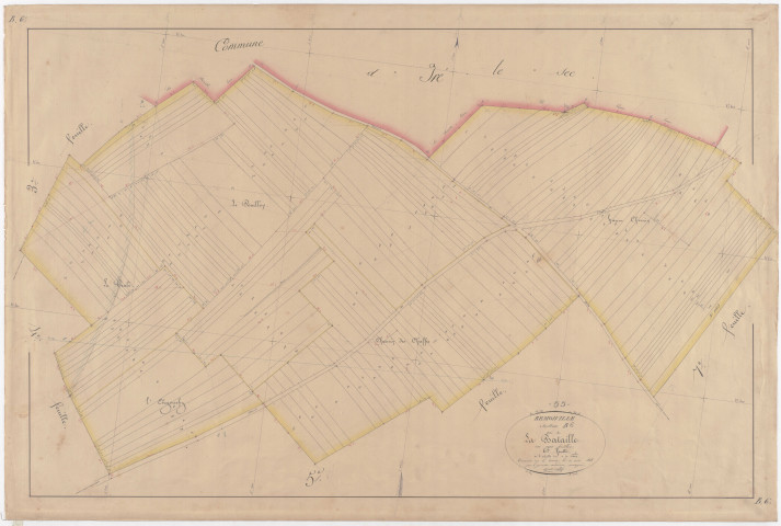 REMOIVILLE - Section B - de la Bataille - feuille 06