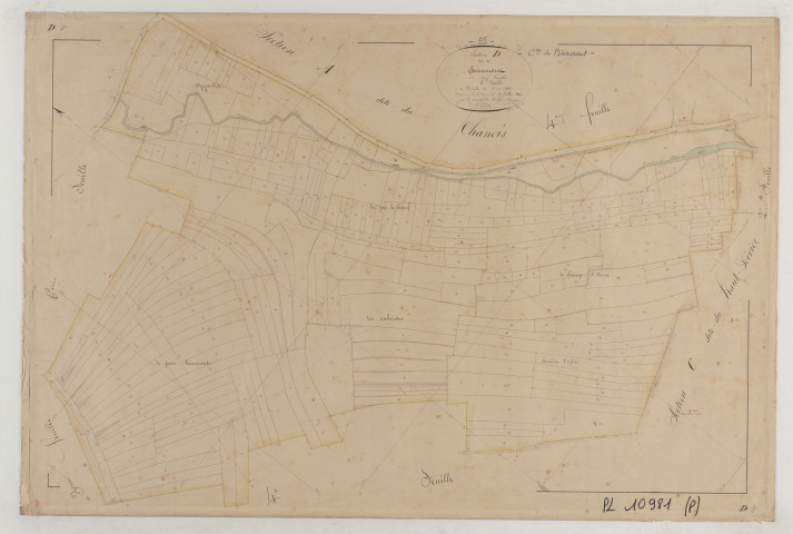 BIENCOURT - Section D de Haumont feuille 05