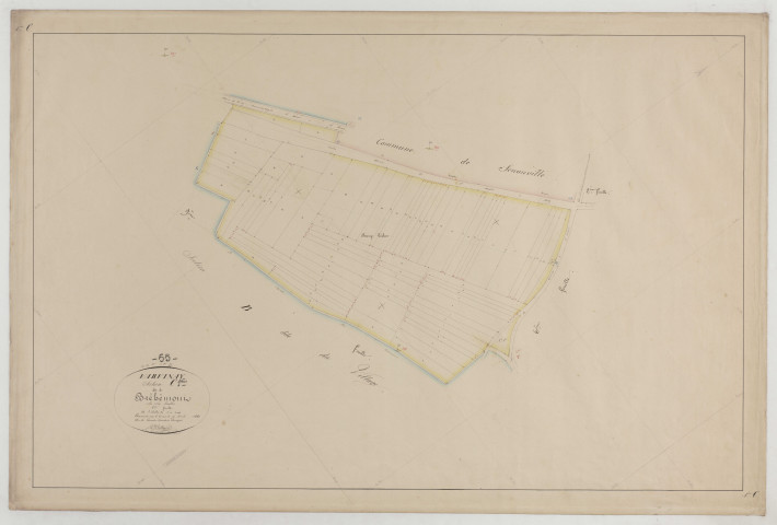 VARVINAY - Section C de Bréhémont feuille 01