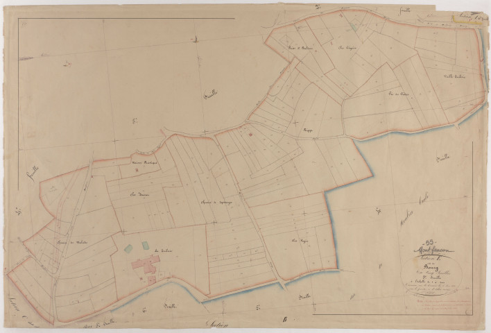 MONTFAUCON - Section E - du Bourg - feuille 03