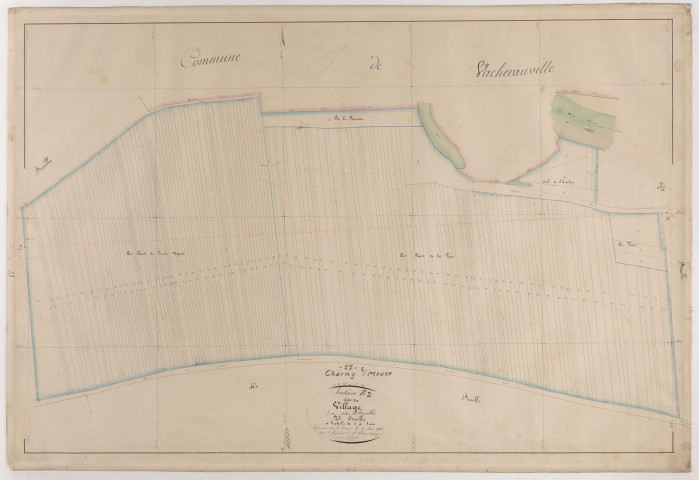 CHARNY - Section B - du Village - feuille 02