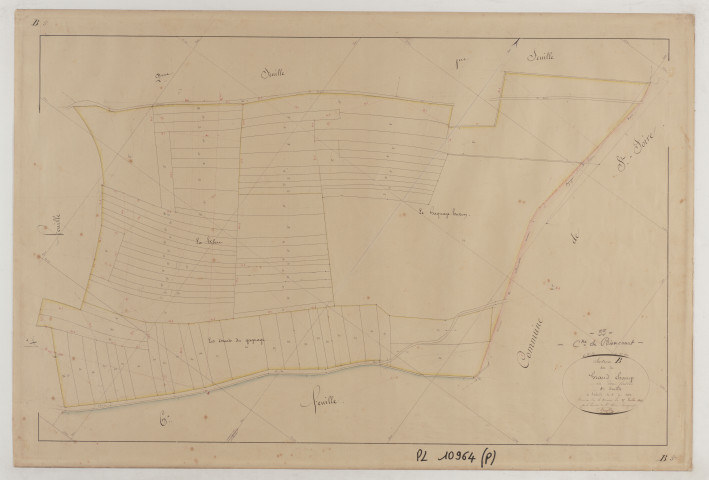 BIENCOURT - Section B du grand Champ feuille 05