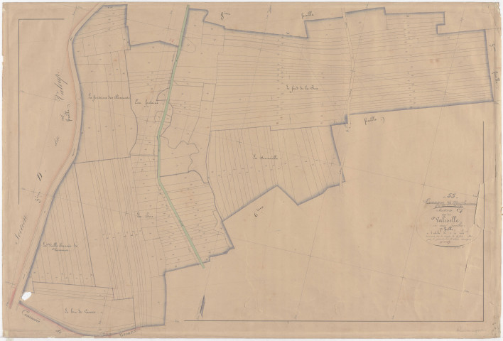 ROMAGNE-SOUS-MONTFAUCON - Section C - de Valiselle - feuille 07