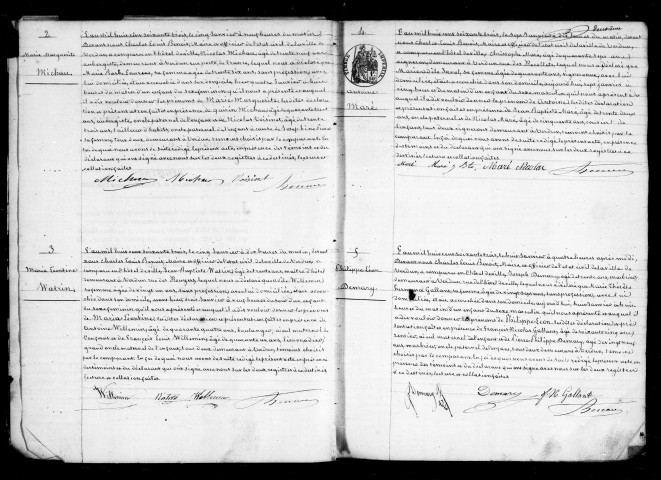 Naissances, Mariages, Décès (1863-1863)