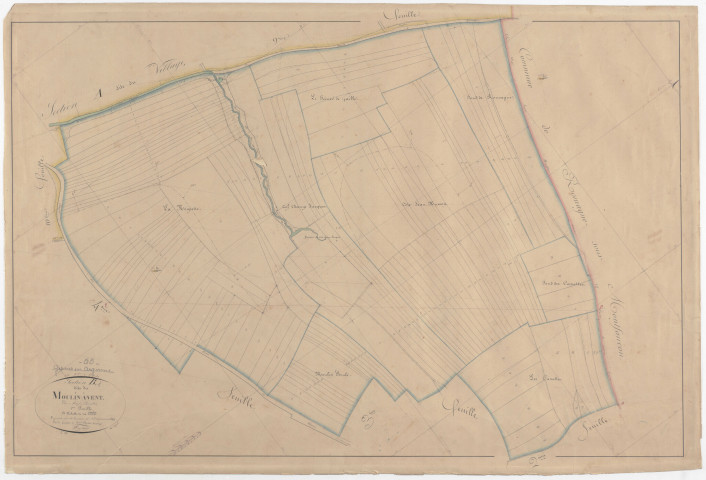 GESNES - Section B - du Moulin-à-Vent - feuille 01