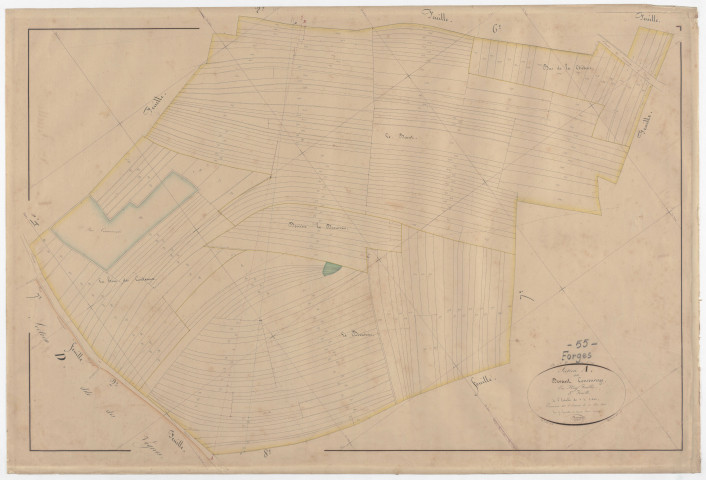 FORGES - Section A - devant Consenvoye - feuille 05