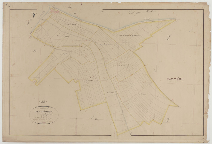 MANDRES - Section C des Lochères feuille 07