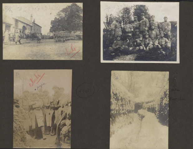 Photographies et appareil photographie de Fernand Gois, livre sur Verdun, documents concernant René Rollet.
