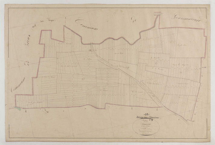 BRIXEY-SUR-MEUSE - Section C la Prairie feuille 03