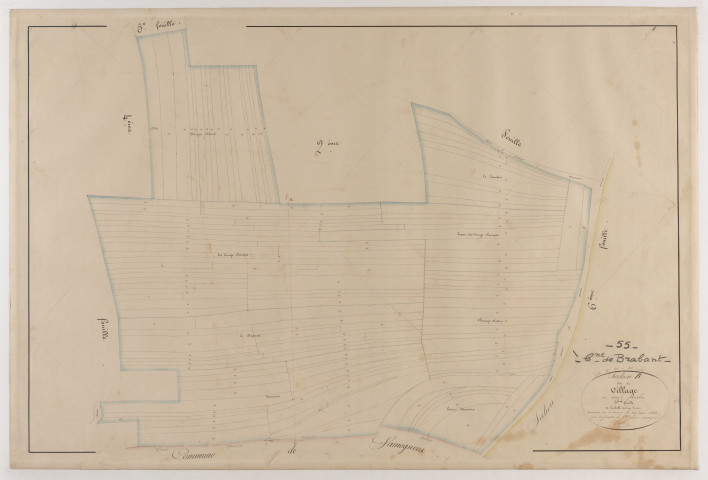 BRABANT-SUR-MEUSE - Section B - du Village - feuille 03