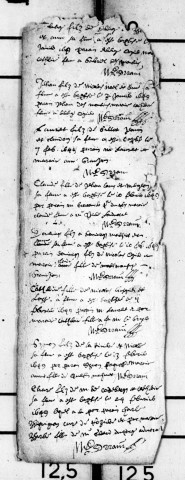 Baptêmes, Mariages, Sépultures (1597-1649)