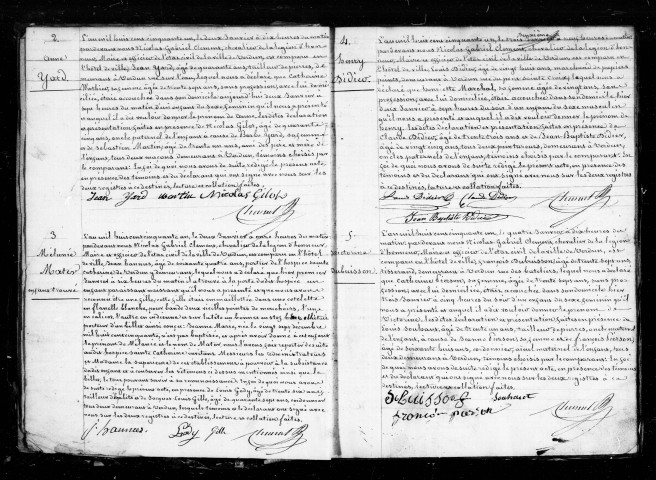 Naissances, Mariages, Décès (1851-1851)