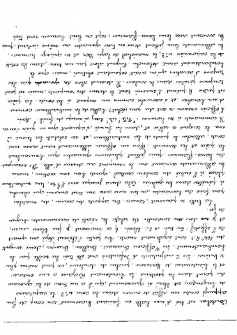 Récits de guerre de G. Gaumand fait au fort du camp des Romains.