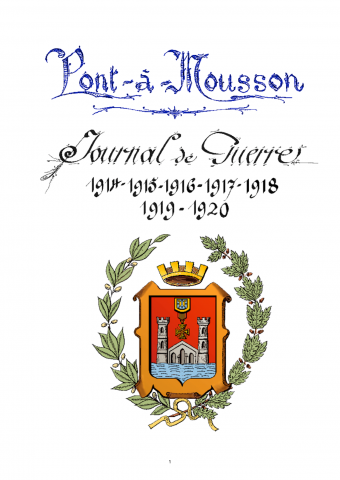 Journal de guerre 1914-1919 et recueil de 36 chansons 1914-1918 par Jeanne Koch